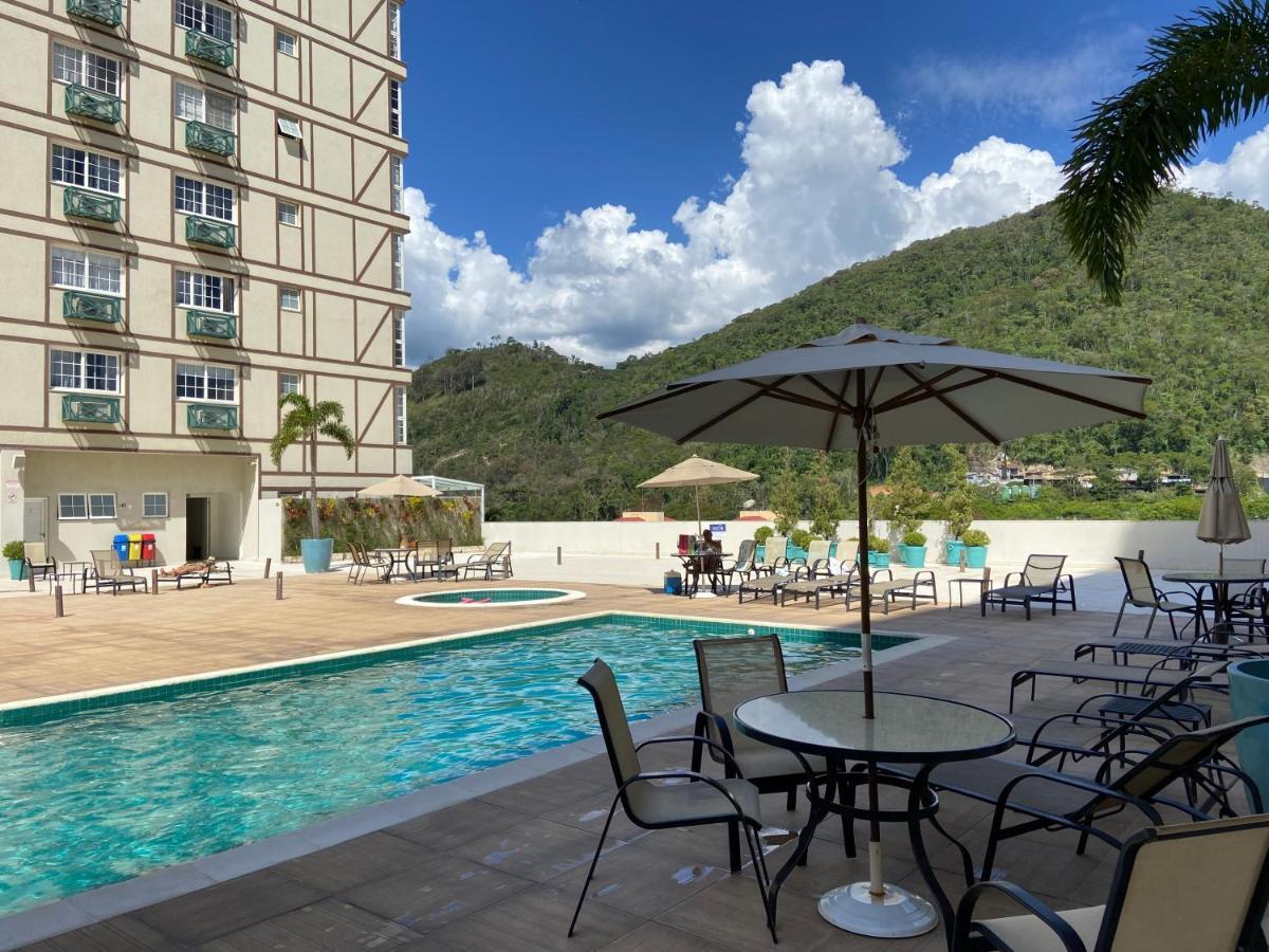 Appartement Flat 217 Granja Brasil - Com Piscina Em Itaipava à Petrópolis Extérieur photo