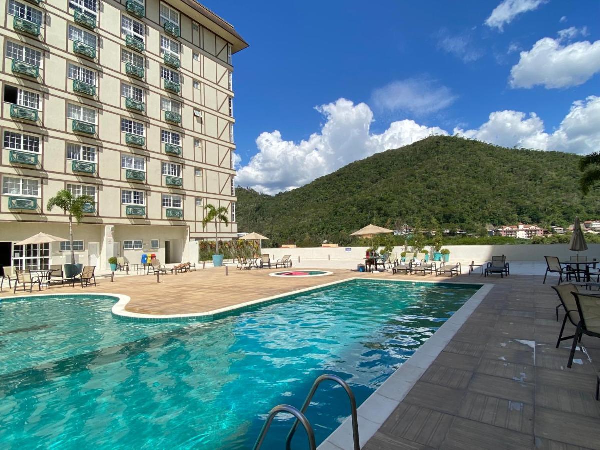 Appartement Flat 217 Granja Brasil - Com Piscina Em Itaipava à Petrópolis Extérieur photo