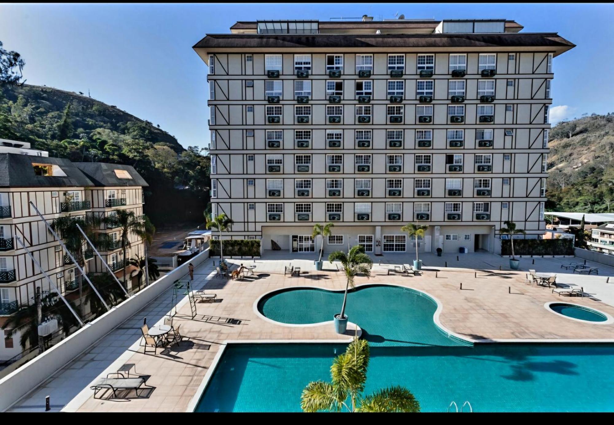 Appartement Flat 217 Granja Brasil - Com Piscina Em Itaipava à Petrópolis Extérieur photo