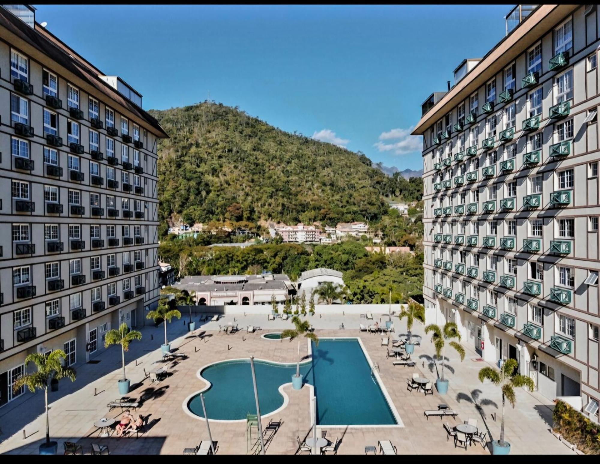Appartement Flat 217 Granja Brasil - Com Piscina Em Itaipava à Petrópolis Extérieur photo